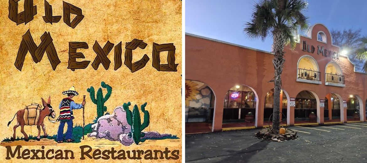 Old Mexico Menu
